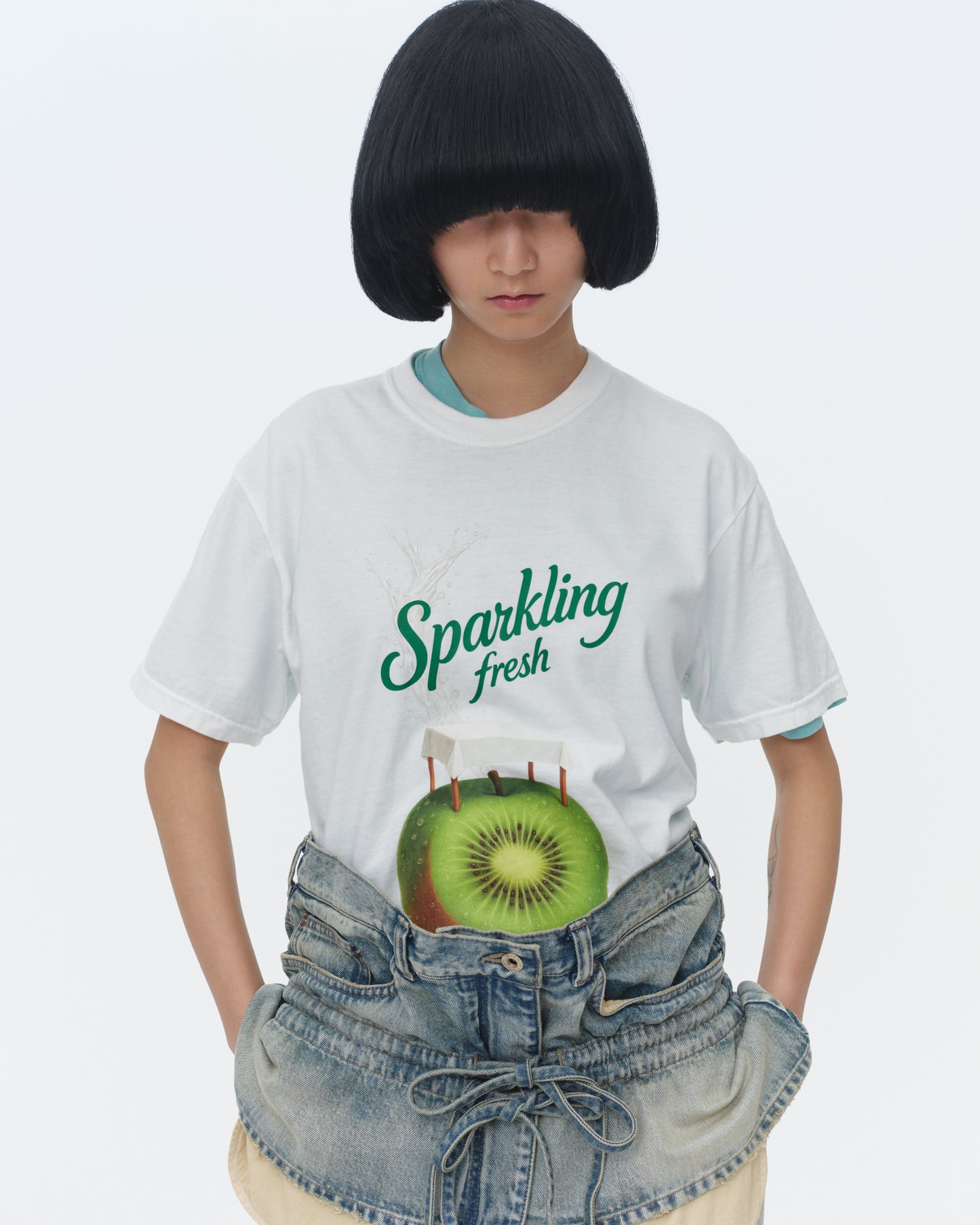 【SS26受注】Souvenir T-Shirt Sparkling / Mint / MSS26T062