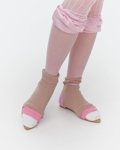 【SS26受注】Socks Plus Plus / Pink / JFSS26SH05
