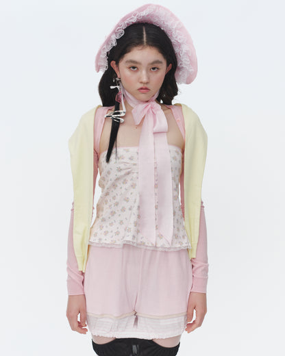 【SS26受注】Pam's Cardigan / Cream Yellow / JFSS26K01