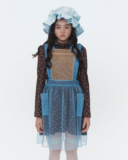 【SS26受注】Little Nana's Dress / Brown / JFSS26D01