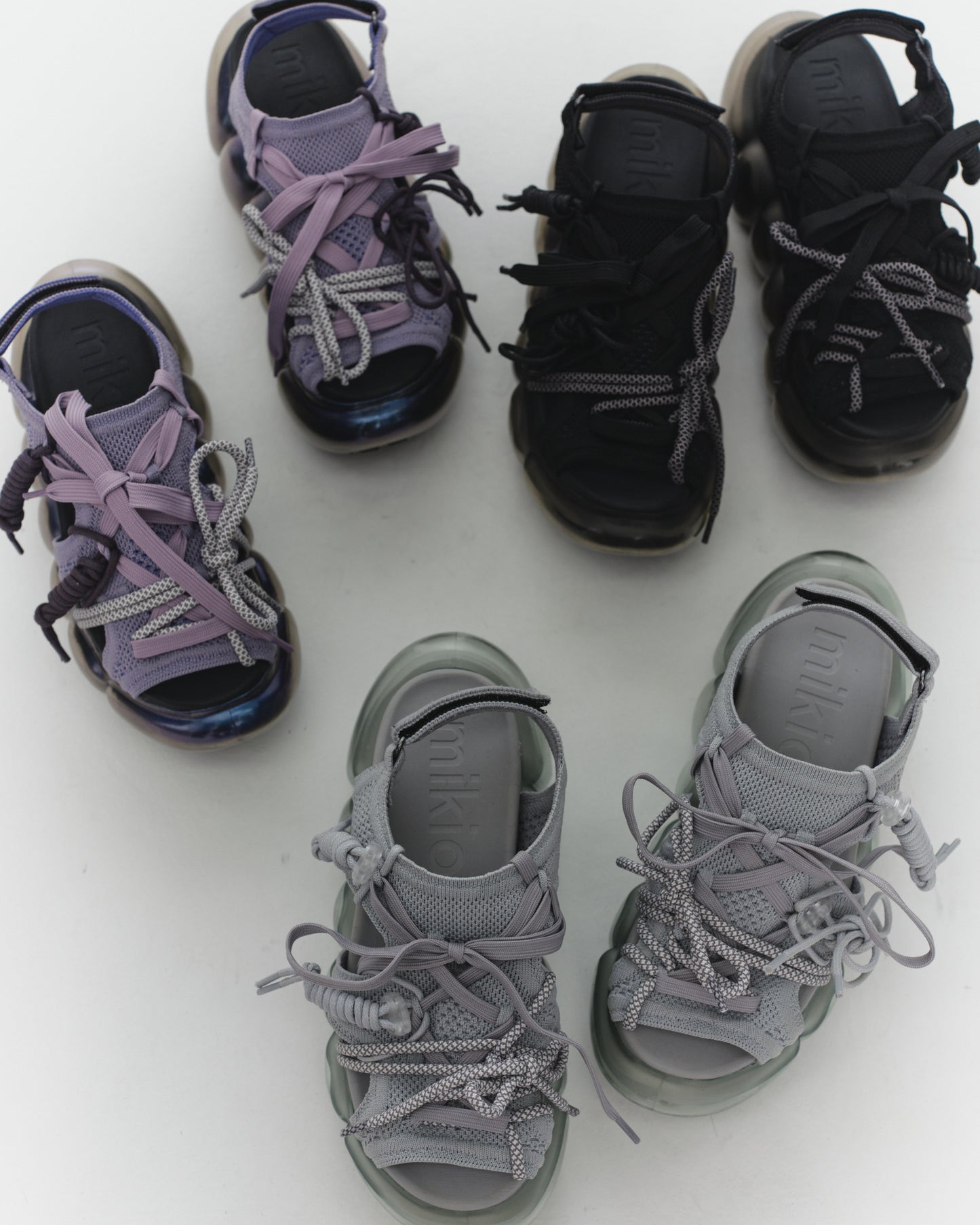 【SS26受注】"Jewelry" Bubble Sandal Confusing Ⅰ / Purple / MSS26SH04