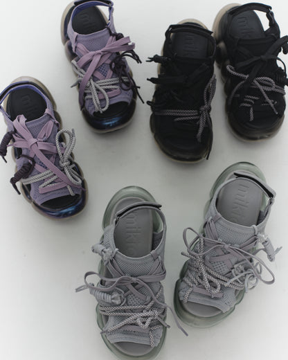 【SS26受注】"Jewelry" Bubble Sandal Confusing Ⅰ / Purple / MSS26SH04