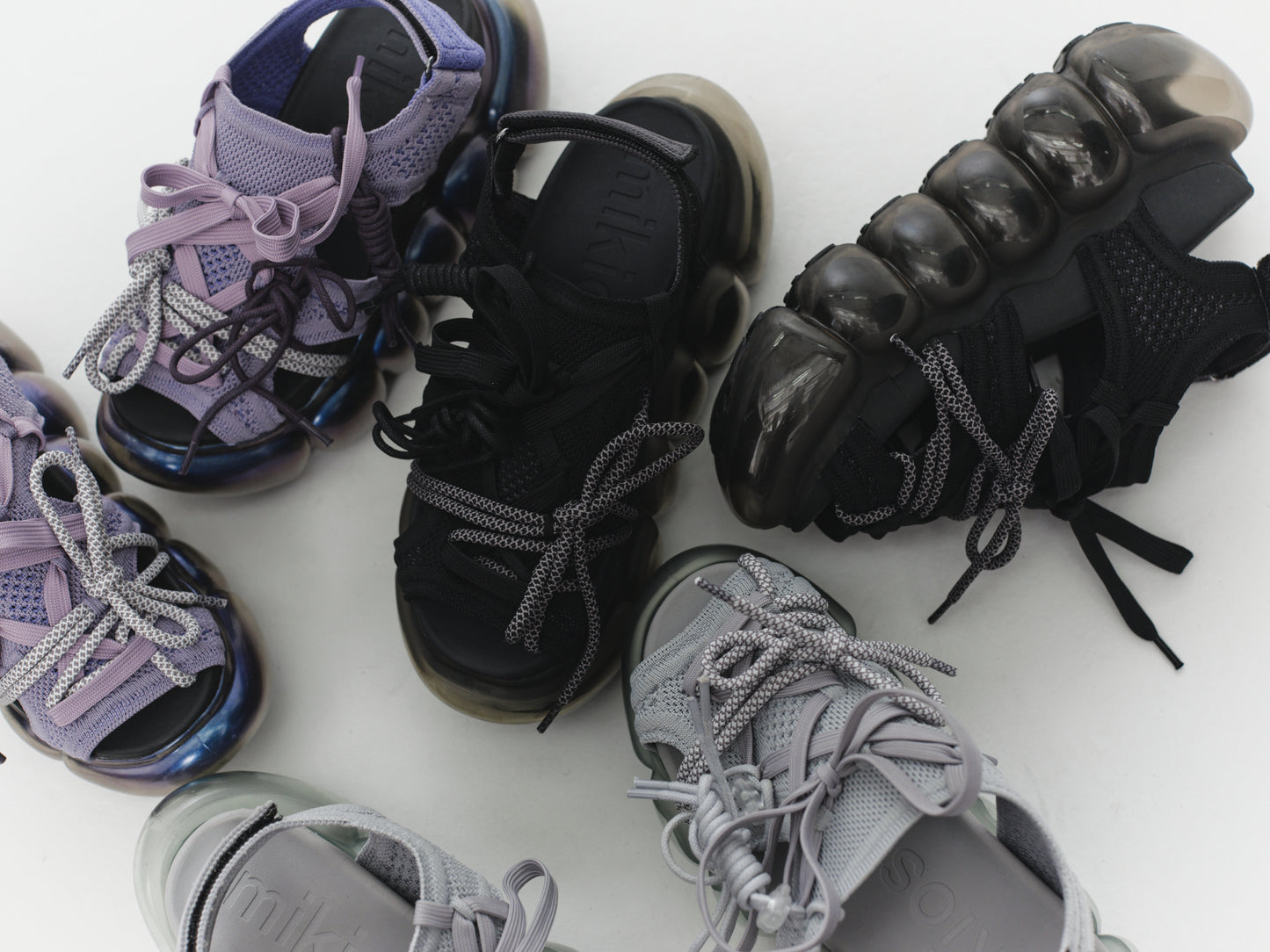 【SS26受注】"Jewelry" Bubble Sandal Confusing Ⅰ / Black / MSS26SH04