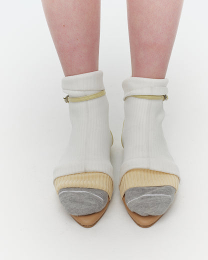【SS26受注】Socks Plus Plus / White / JFSS26SH05