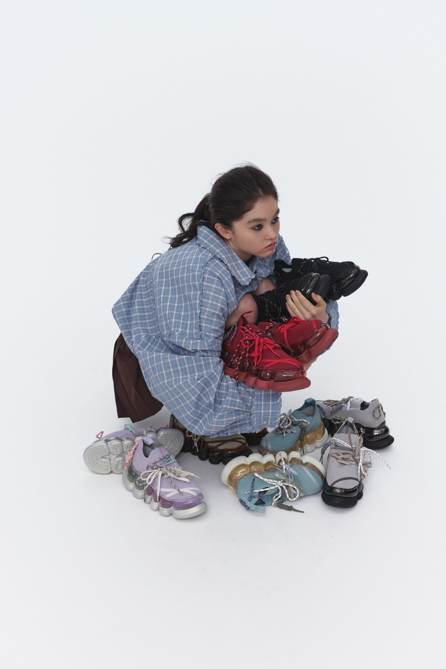 珠宝方舟迷惑Ⅲ / 酒红色