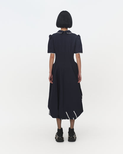 【SS26受注】Balloon Dress / Navy / MSS26D04