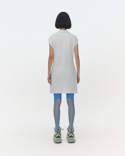 【SS26受注】Polo Shirt Mini Dress / Blue / MSS26T05