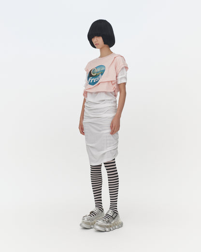 【SS26受注】Confusing T-Shirt / Pink-White / MSS26T02