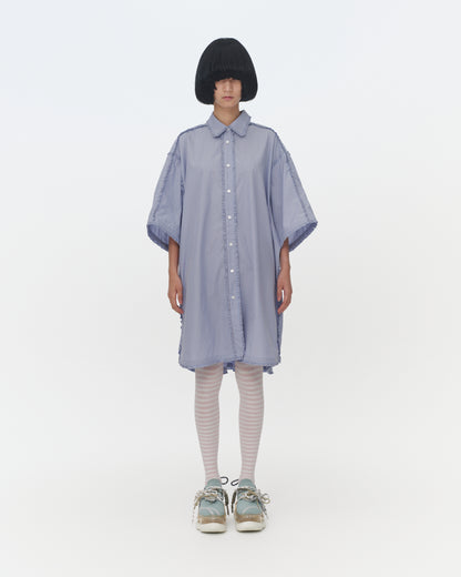 【SS26受注】Inside Out Shirt / Blue / MSS26B04