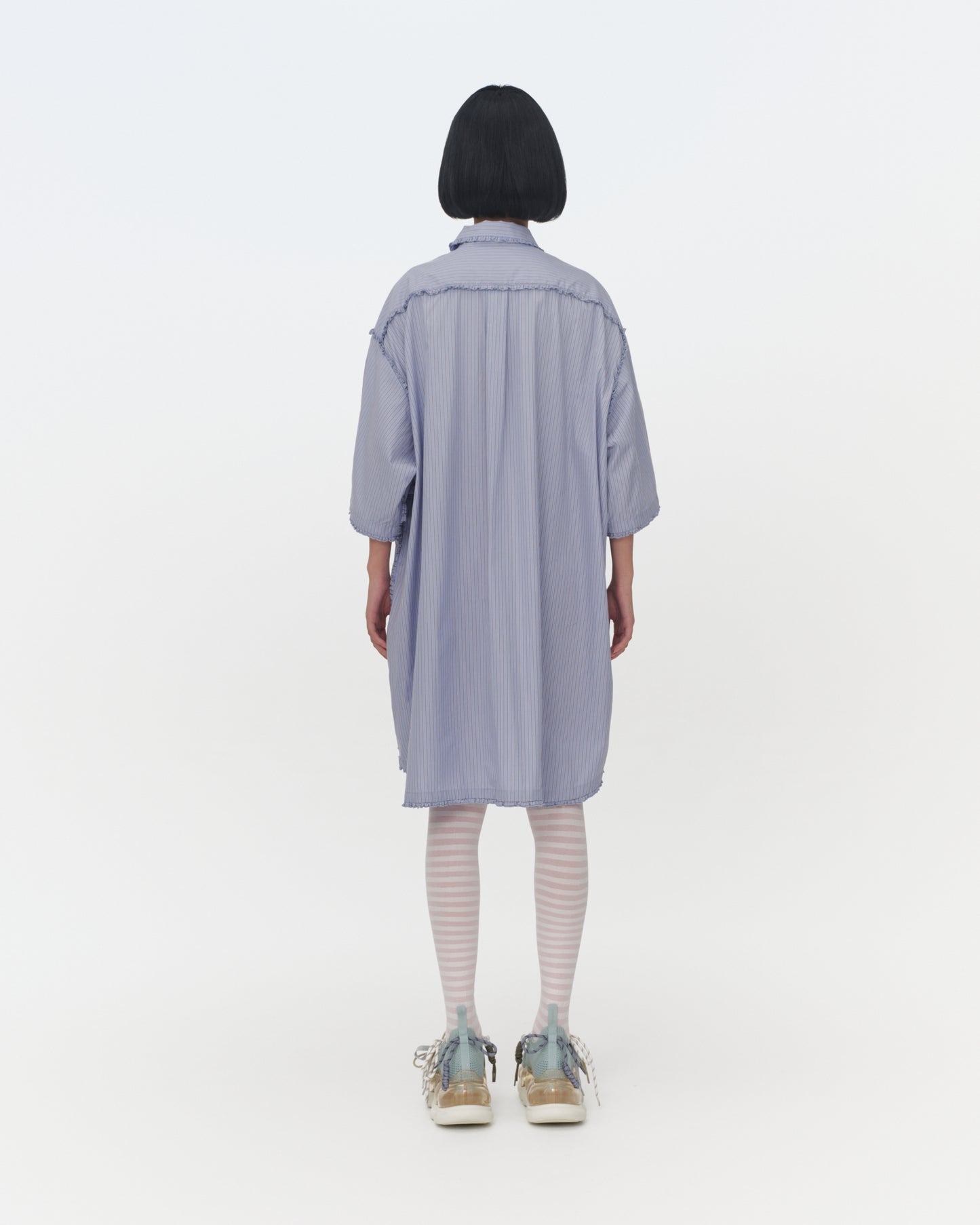 【SS26受注】Inside Out Shirt / Blue / MSS26B04