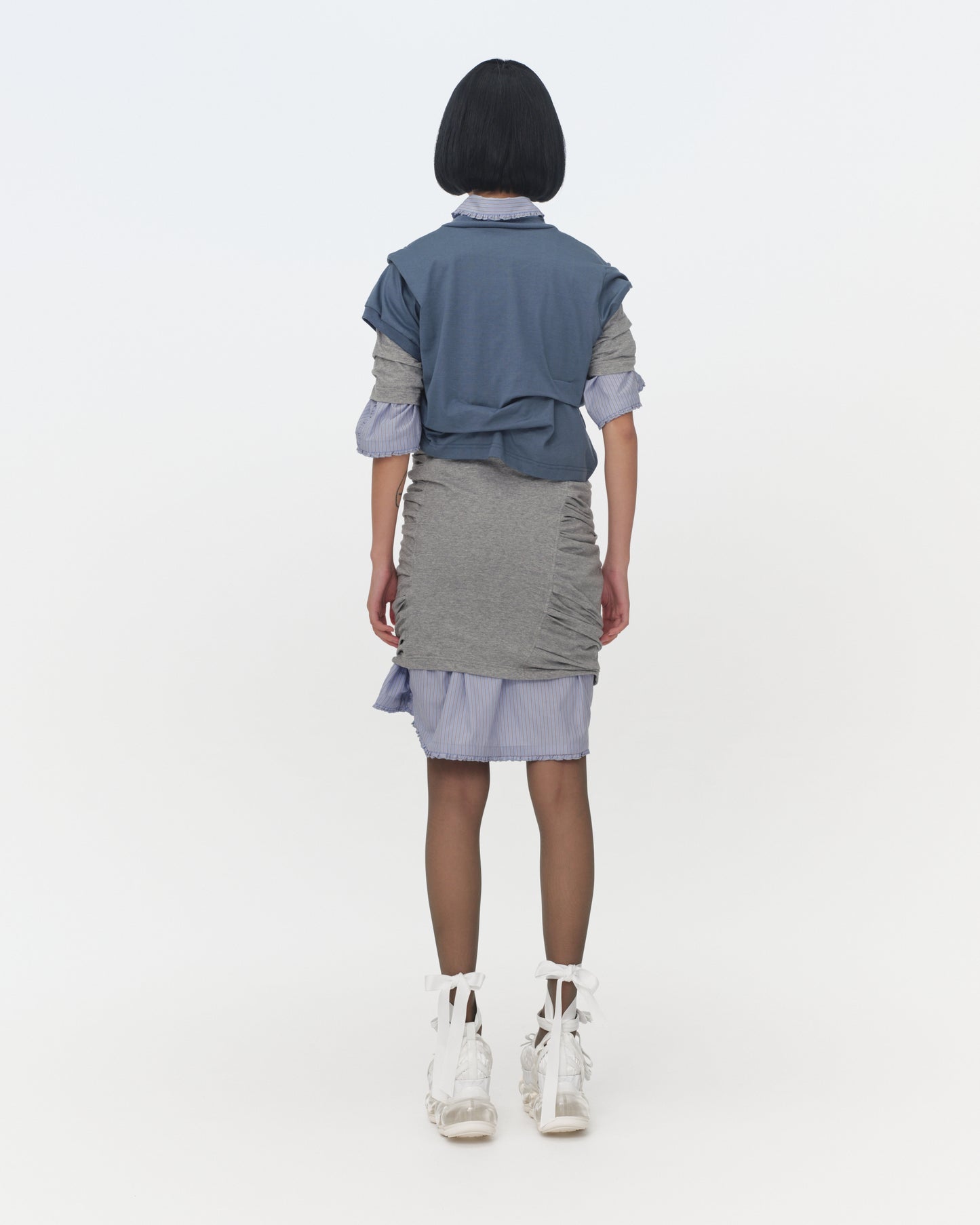 【SS26受注】Confusing T-Shirt / Blue-Gray / MSS26T02