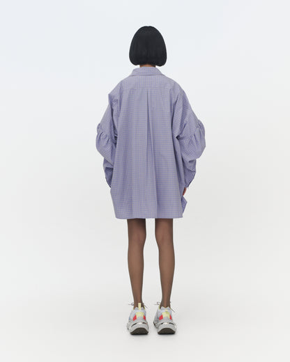 【SS26受注】Layered Garden Shirt / Blue / MSS26B03