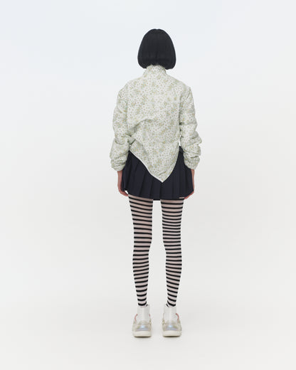 【SS26受注】Confusing Flower Light Down Jacket / Light Green / MSS26JK011