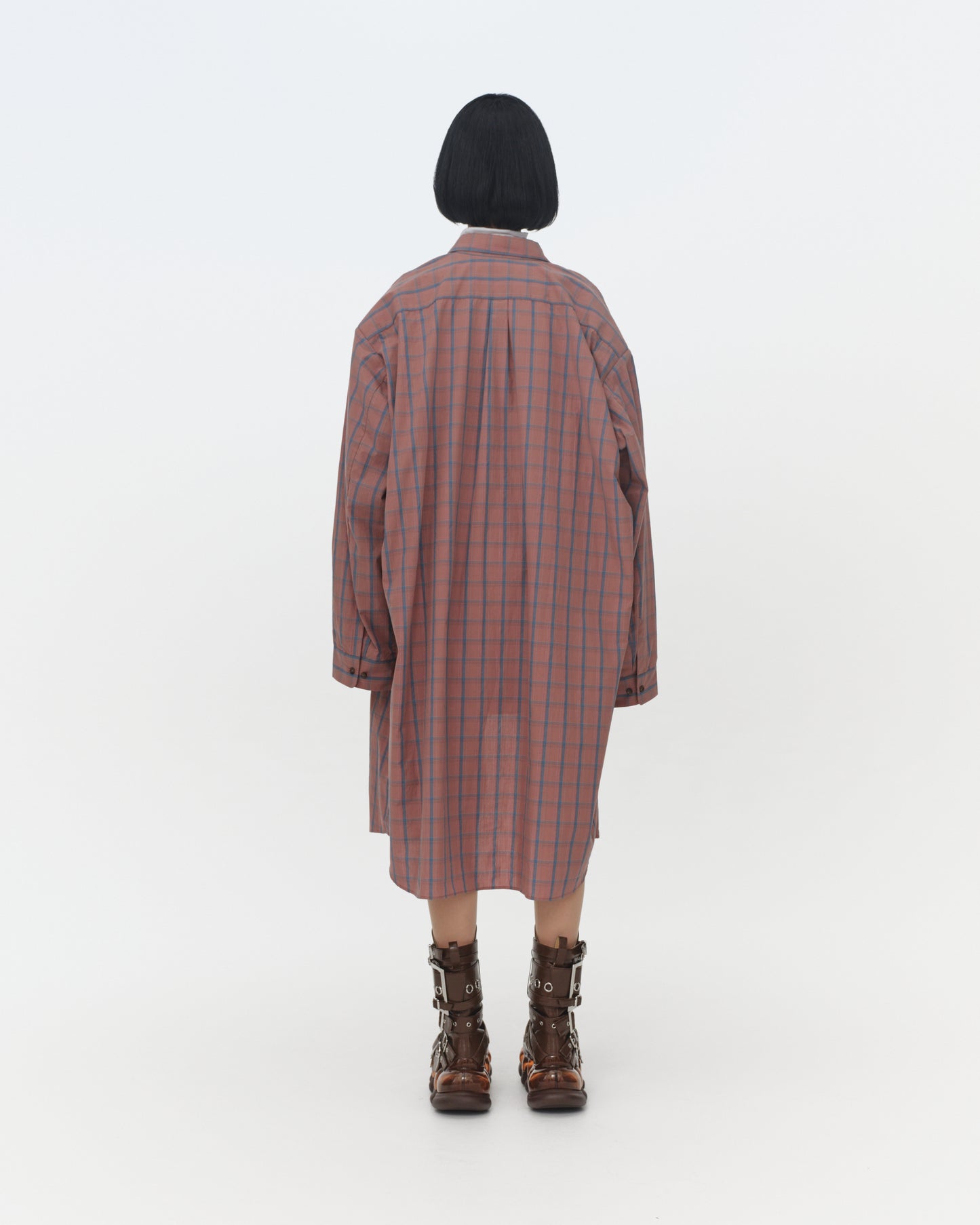 【SS26受注】Kimono Shirt / Brown / MSS26B02