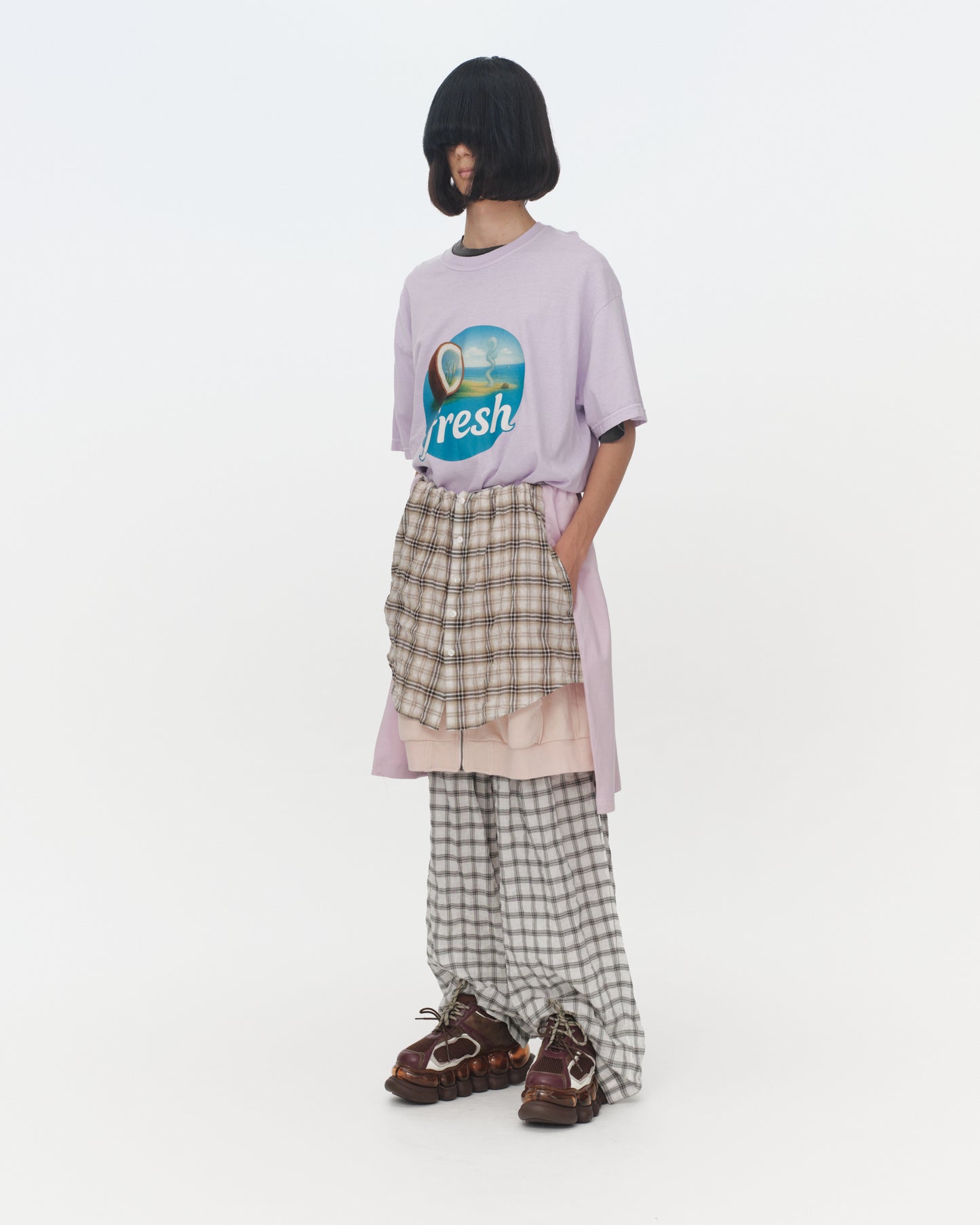 【SS26受注】Souvenir T-Shirt Fresh / Lilac / MSS26T063