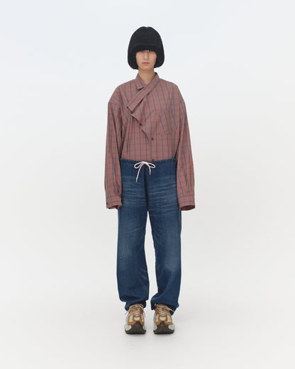 【SS26受注】Kimono Shirt / Brown / MSS26B02