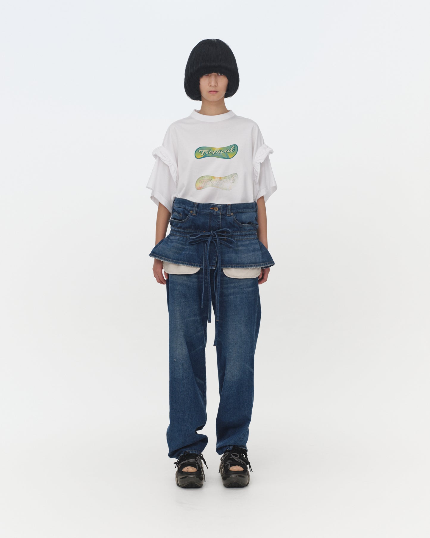 【SS26受注】Mini Denim Skirt / Blue / MSS26S01