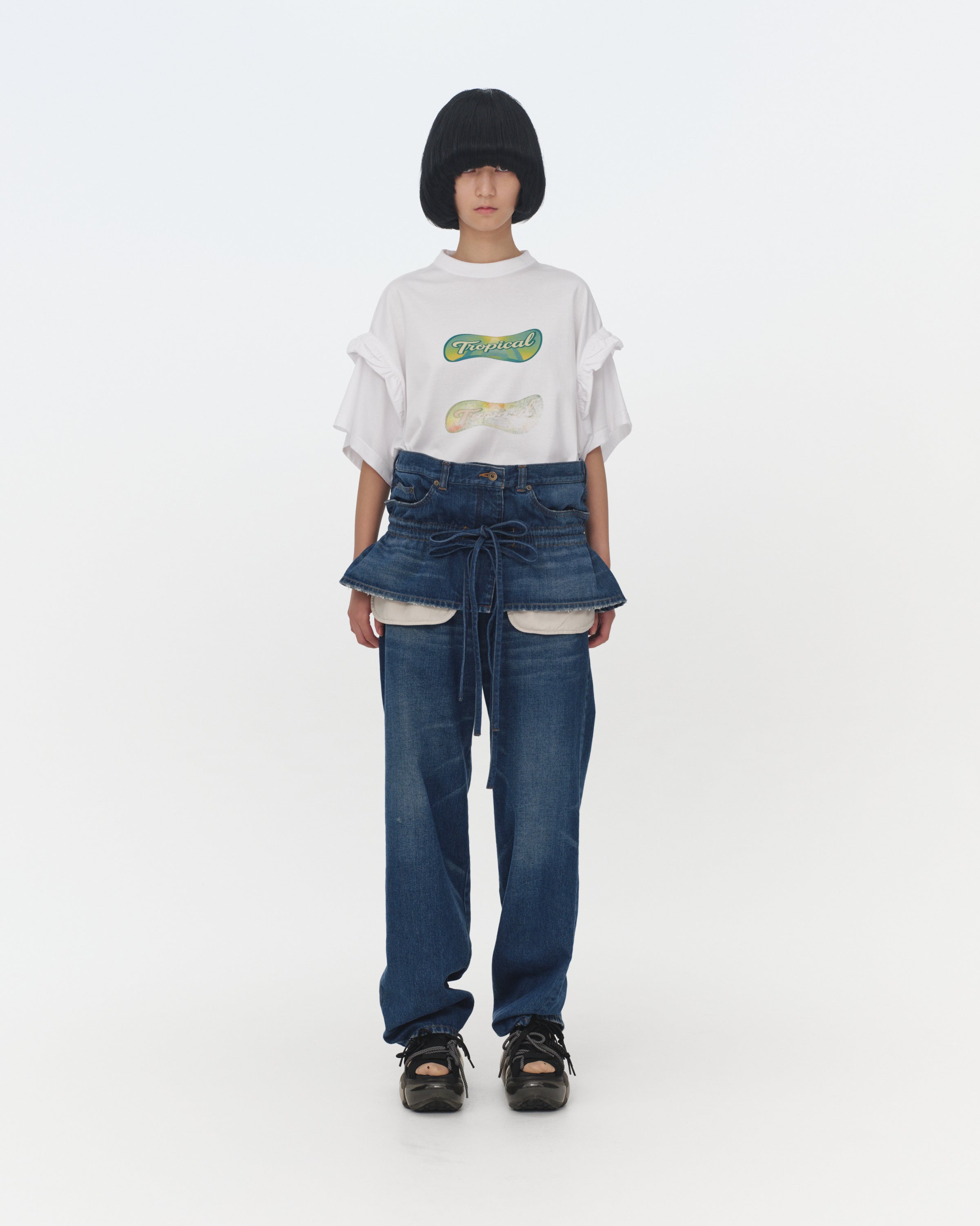 Shrink T-Shirt / White.P｜MIKIOSAKABE&JennyFax公式ストア