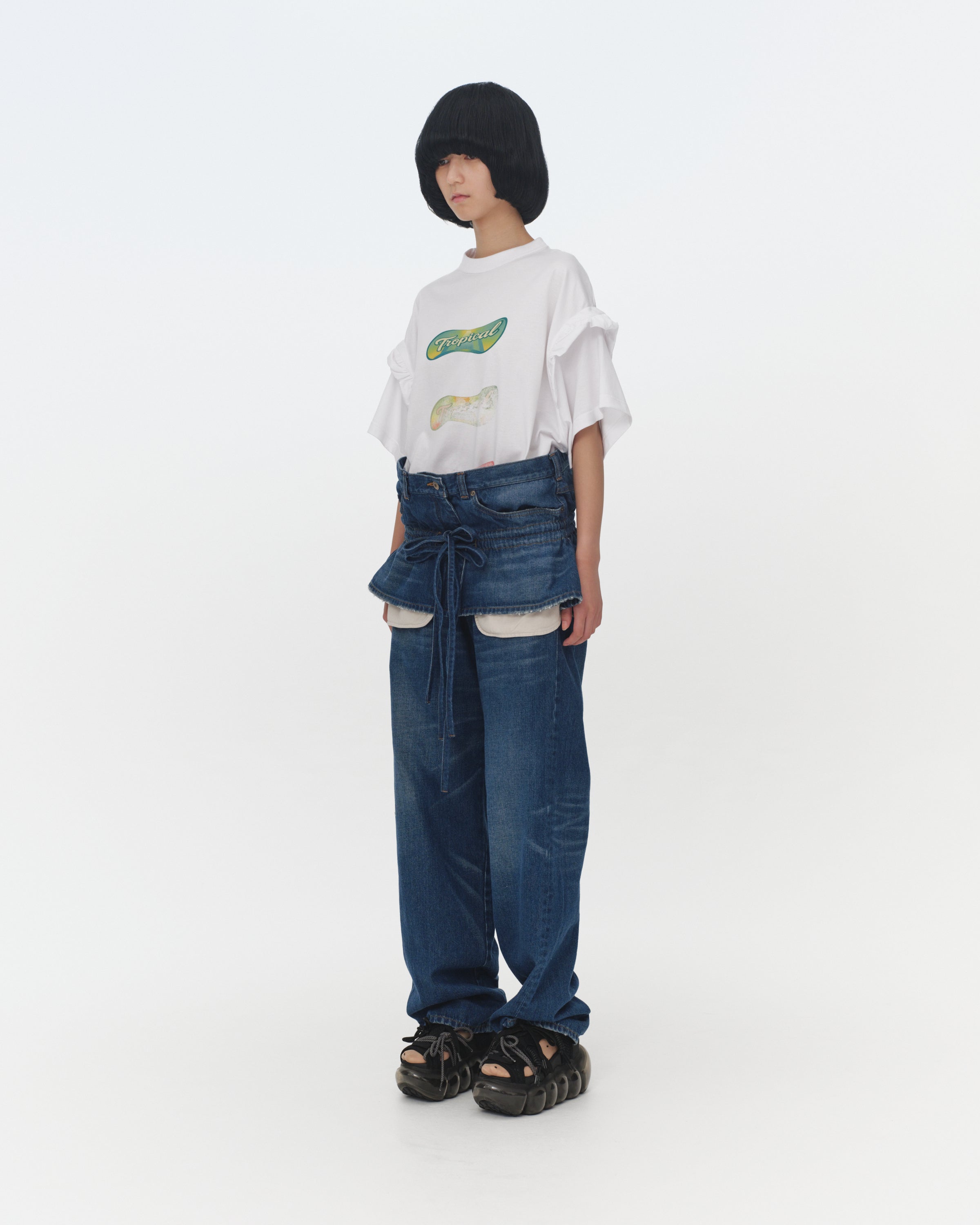 Shrink T-Shirt / White.P｜MIKIOSAKABE&JennyFax公式ストア