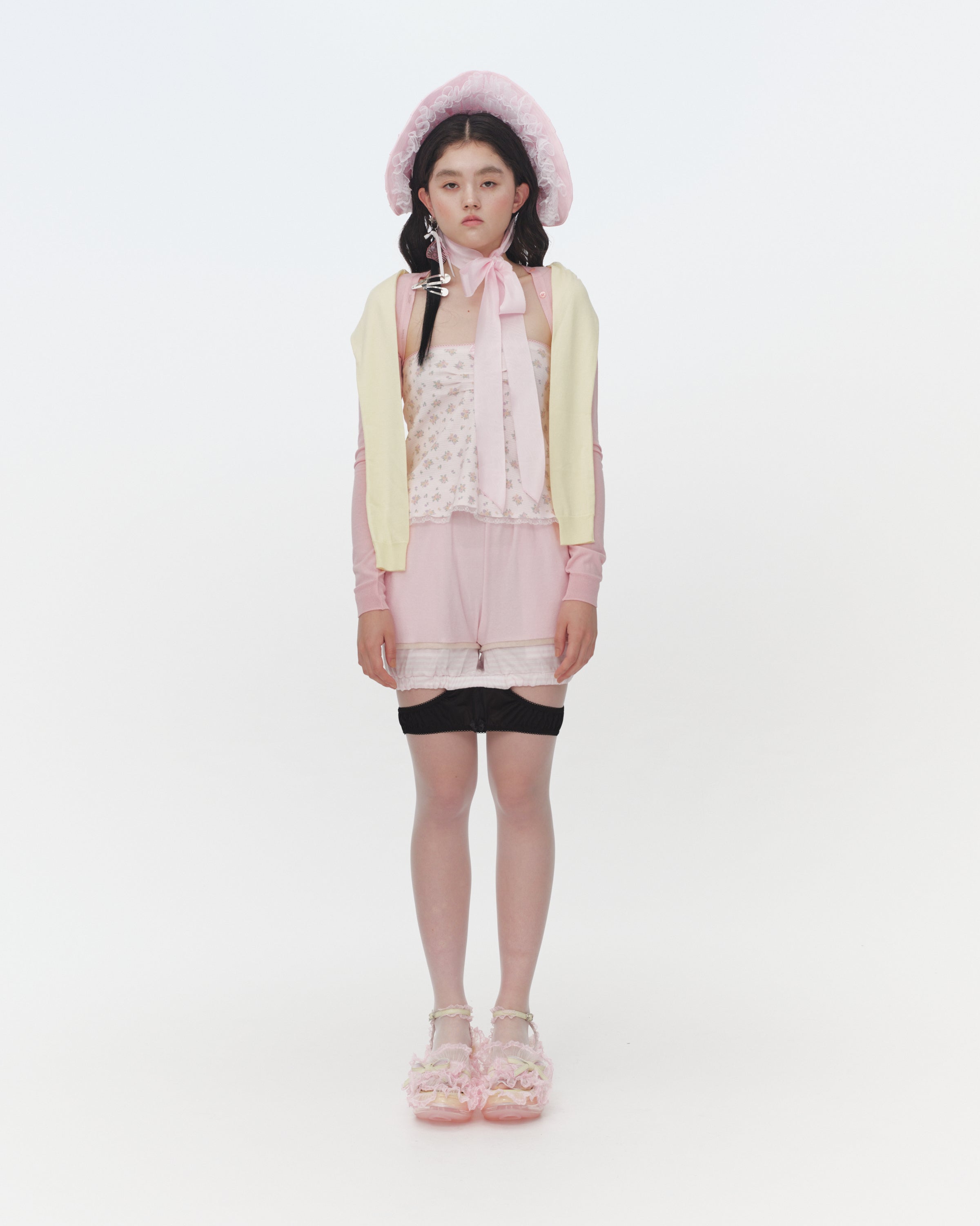 Hairdo Earrings / Pink / D'heygere x JennyFax