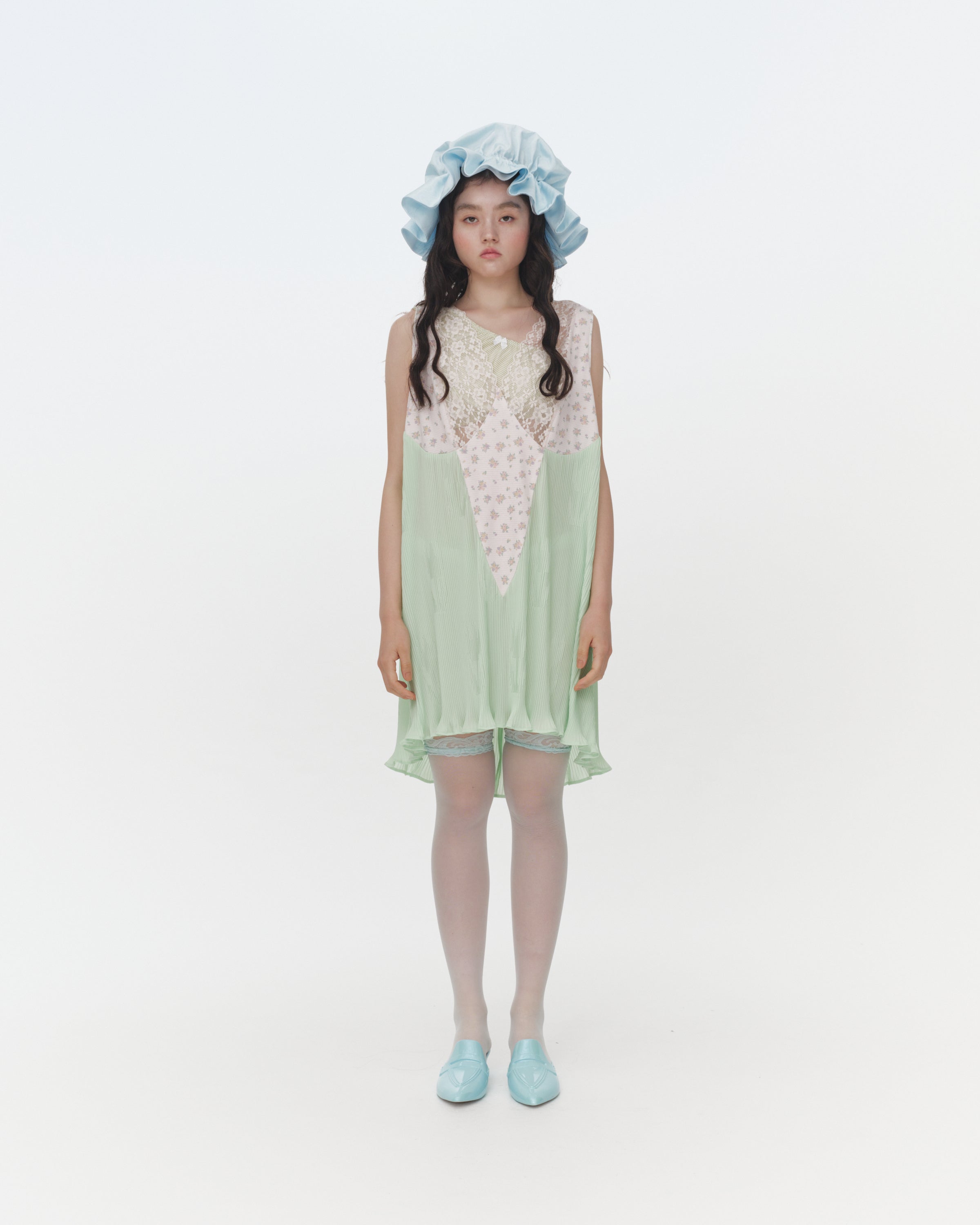 SS26受注】Picnic Dress / Green｜MIKIOSAKABE&JennyFax公式