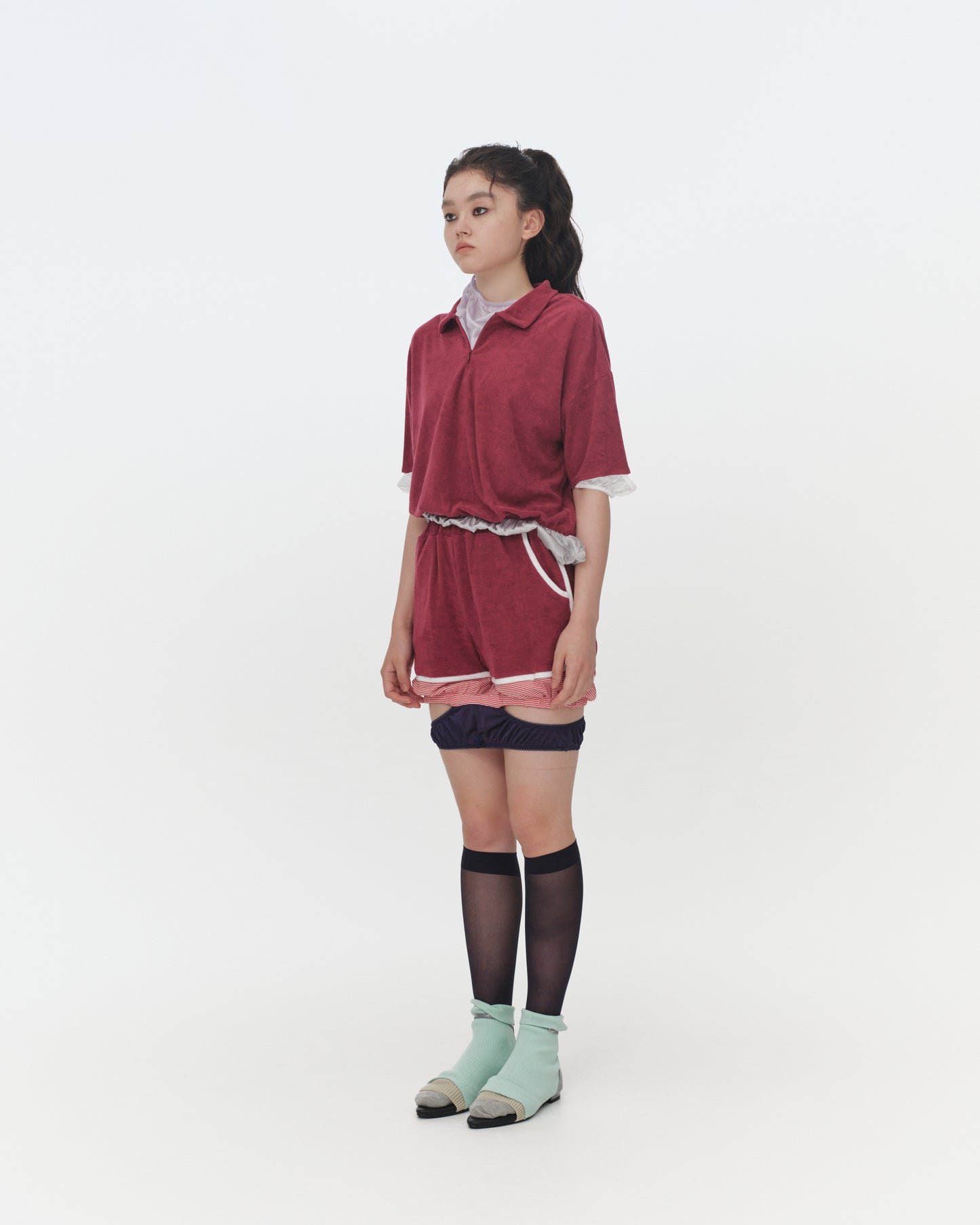 【SS26受注】Socks Plus Plus / Mint / JFSS26SH05