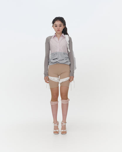 【SS26受注】Pam's Cardigan / Gray / JFSS26K01
