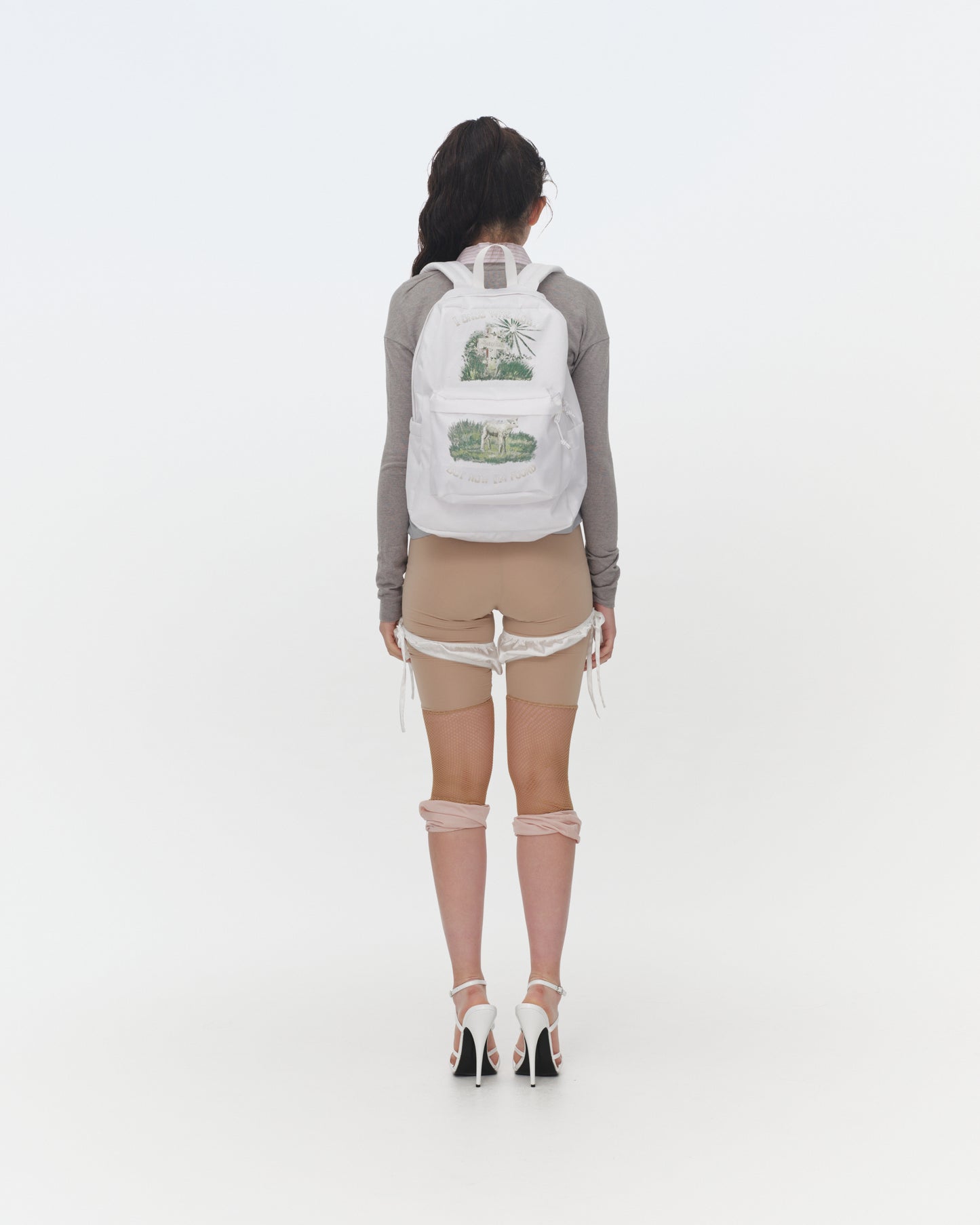 【SS26受注】I'm Found Backpack / White / JFSS26BAG01