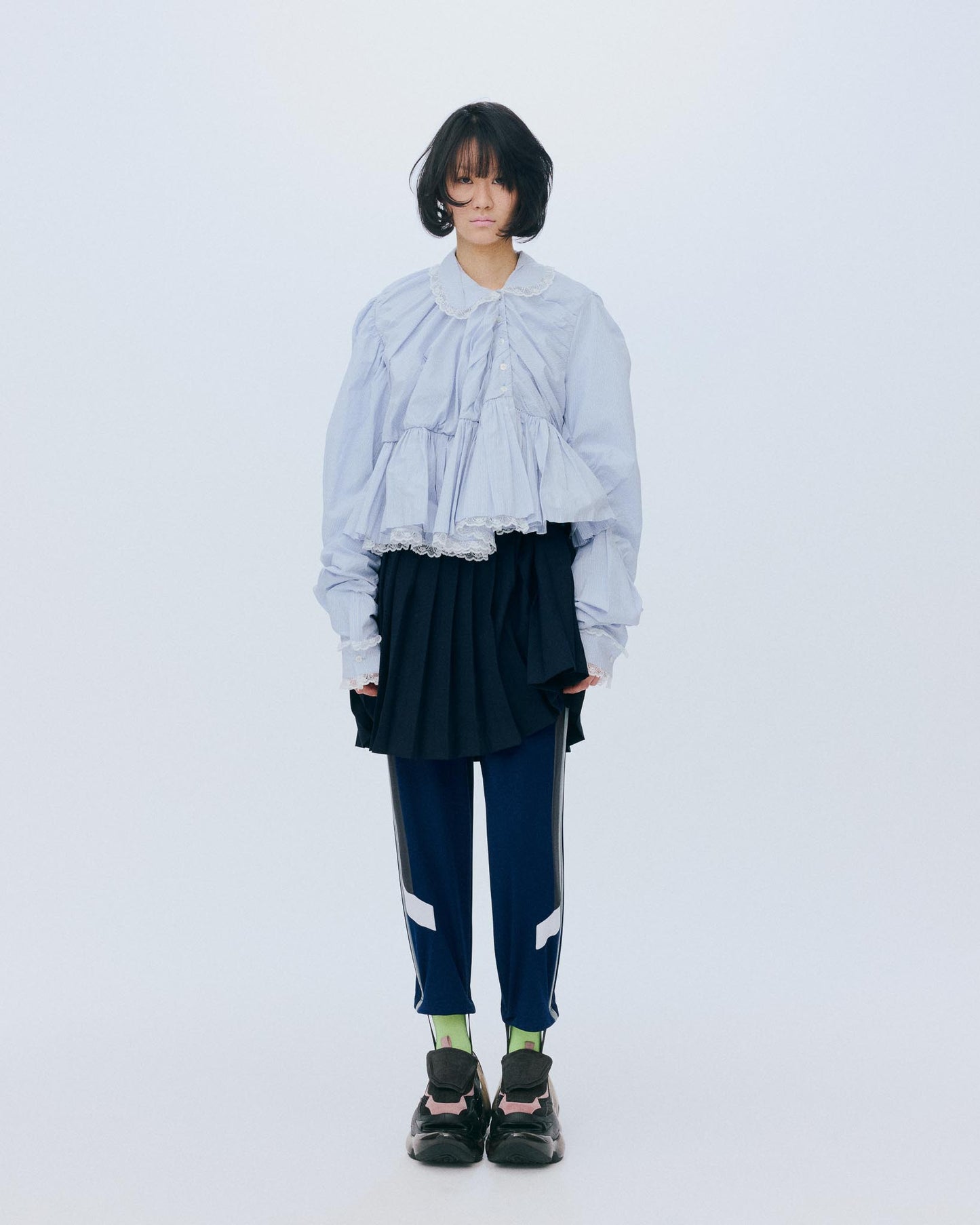 High School Nerd Pants / Navy