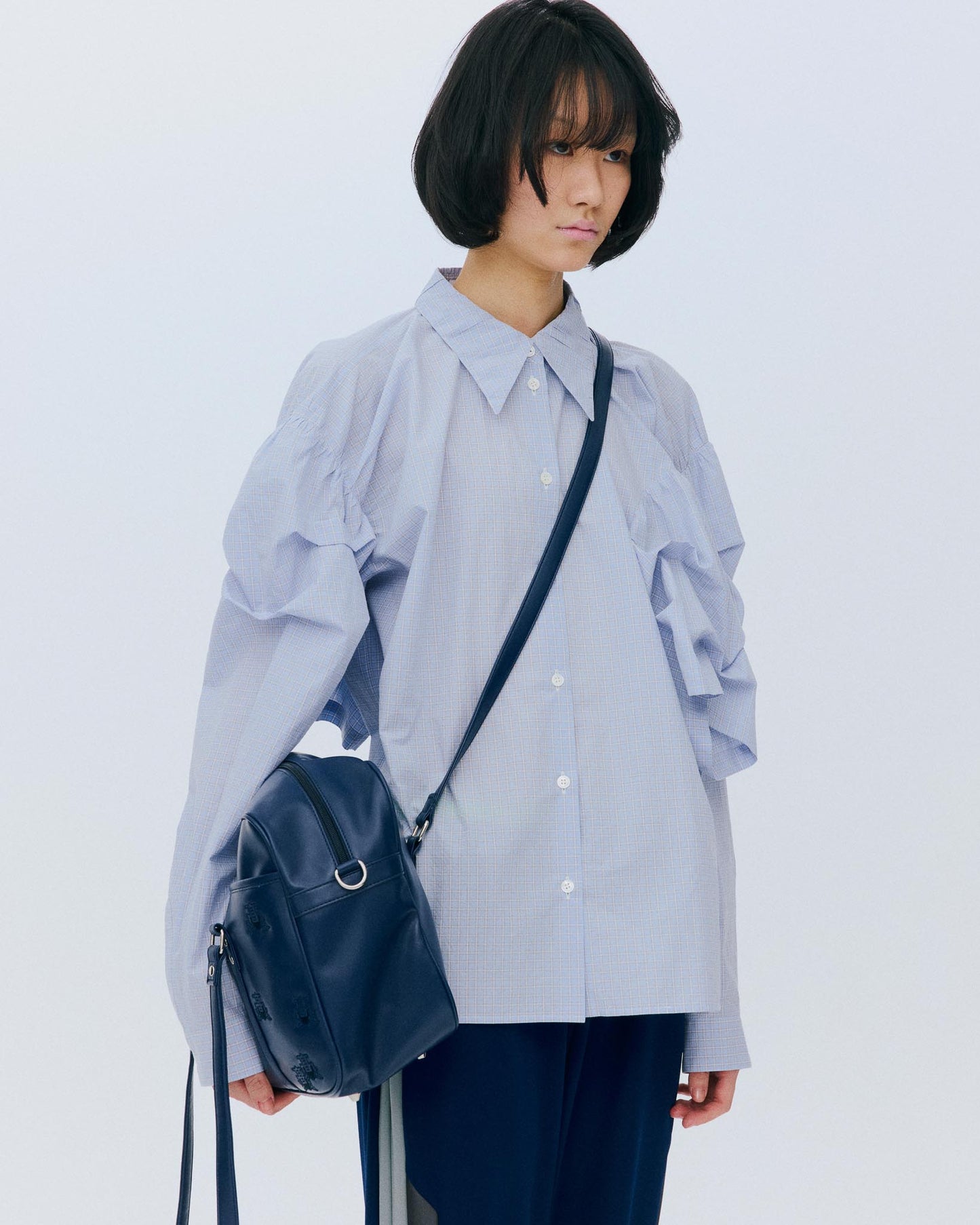 【AW26预购】Confusing长袖衬衫 / 蓝色 / MSAW26B061