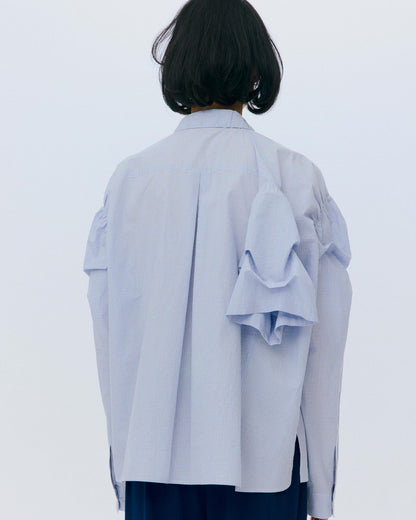 【AW26预购】Confusing长袖衬衫 / 蓝色 / MSAW26B061