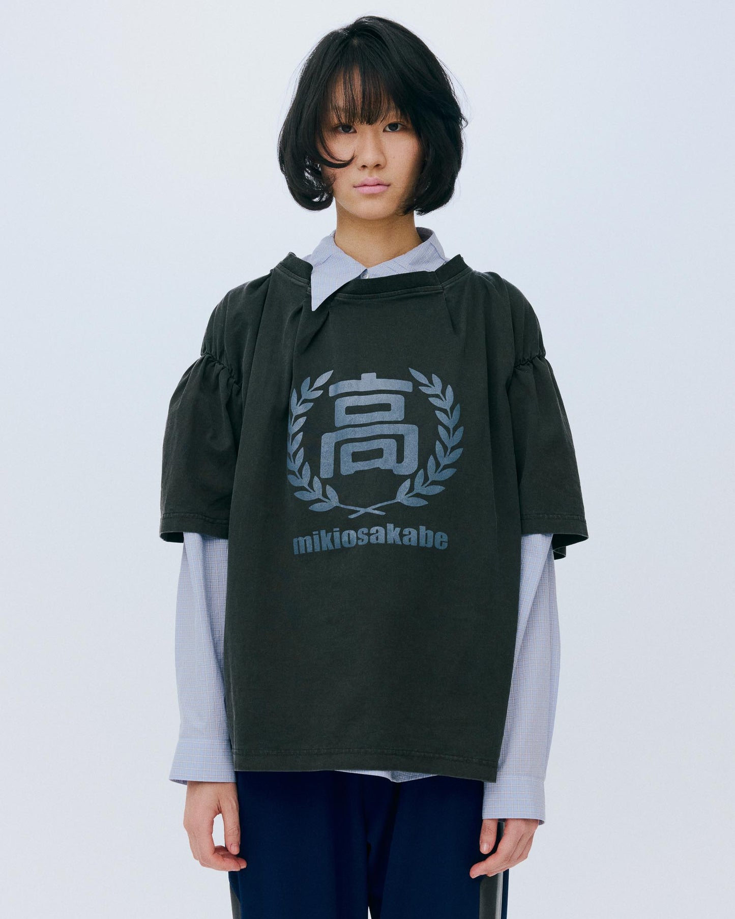 [AW26 Order] High School T-Shirt / Black / MSAW26T01
