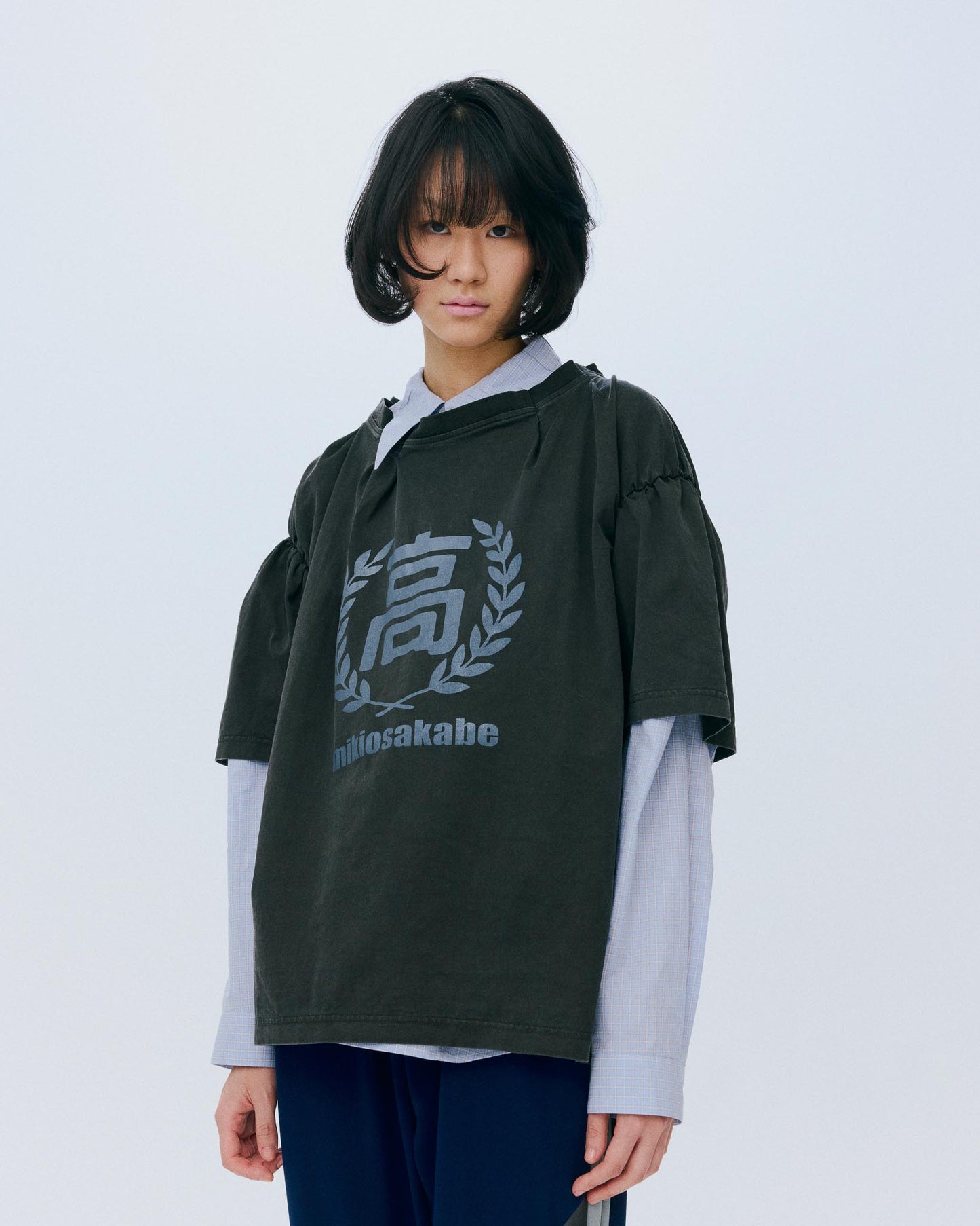[AW26 Order] High School T-Shirt / Black / MSAW26T01