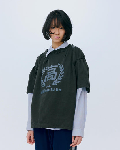 [AW26 Order] High School T-Shirt / Black / MSAW26T01