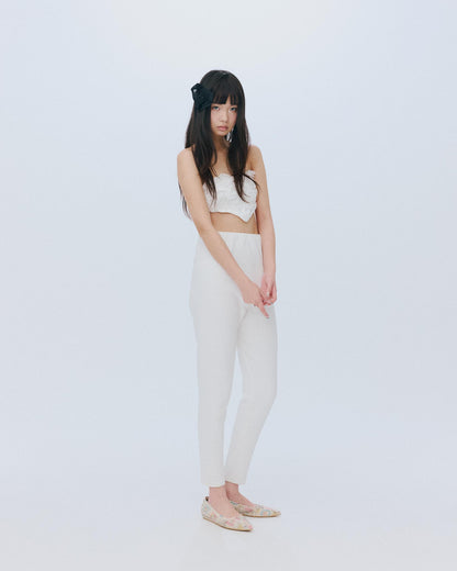 Corset Heart / White