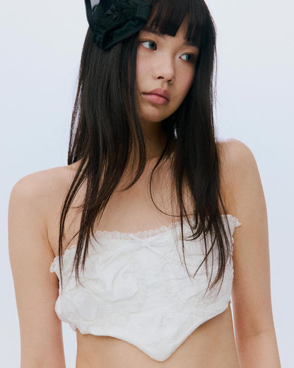 Corset Heart / White