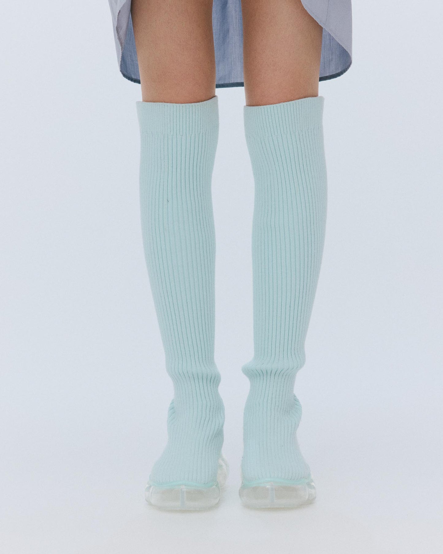 【AW26预购】珠宝长袜 / 薄荷色 / MSAW26SH071