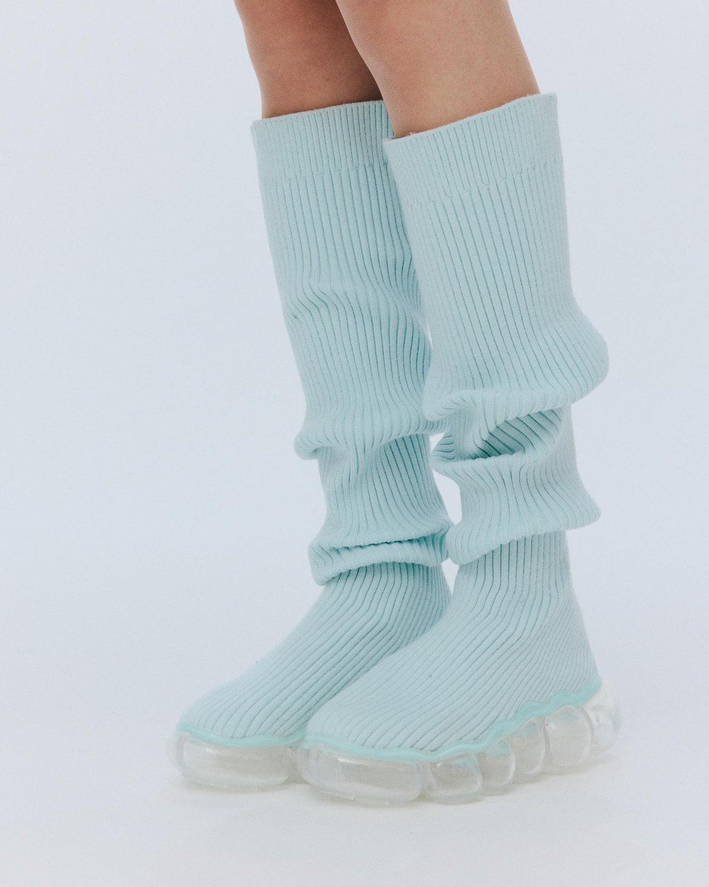 【AW26预购】珠宝长袜 / 薄荷色 / MSAW26SH071