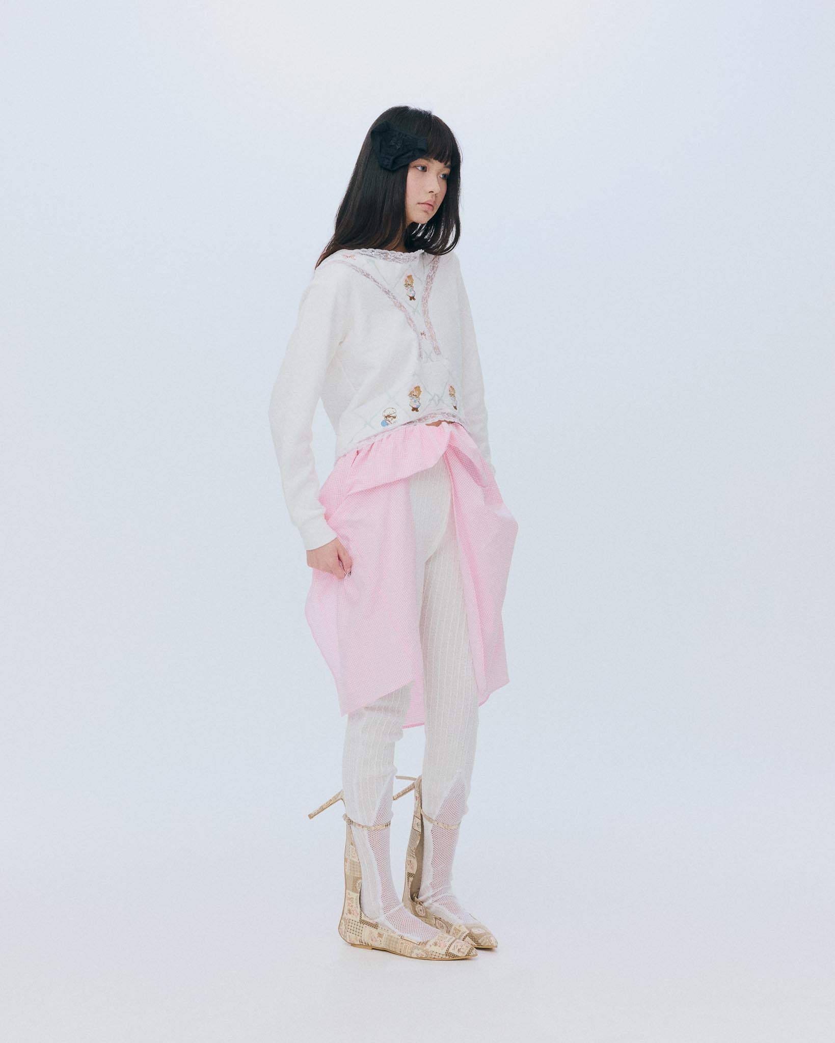 Panty Shape Top / White – MIKIOSAKABE & JennyFax（ミキオサカベ