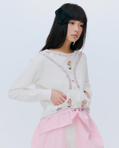 Panty Shape Top / White