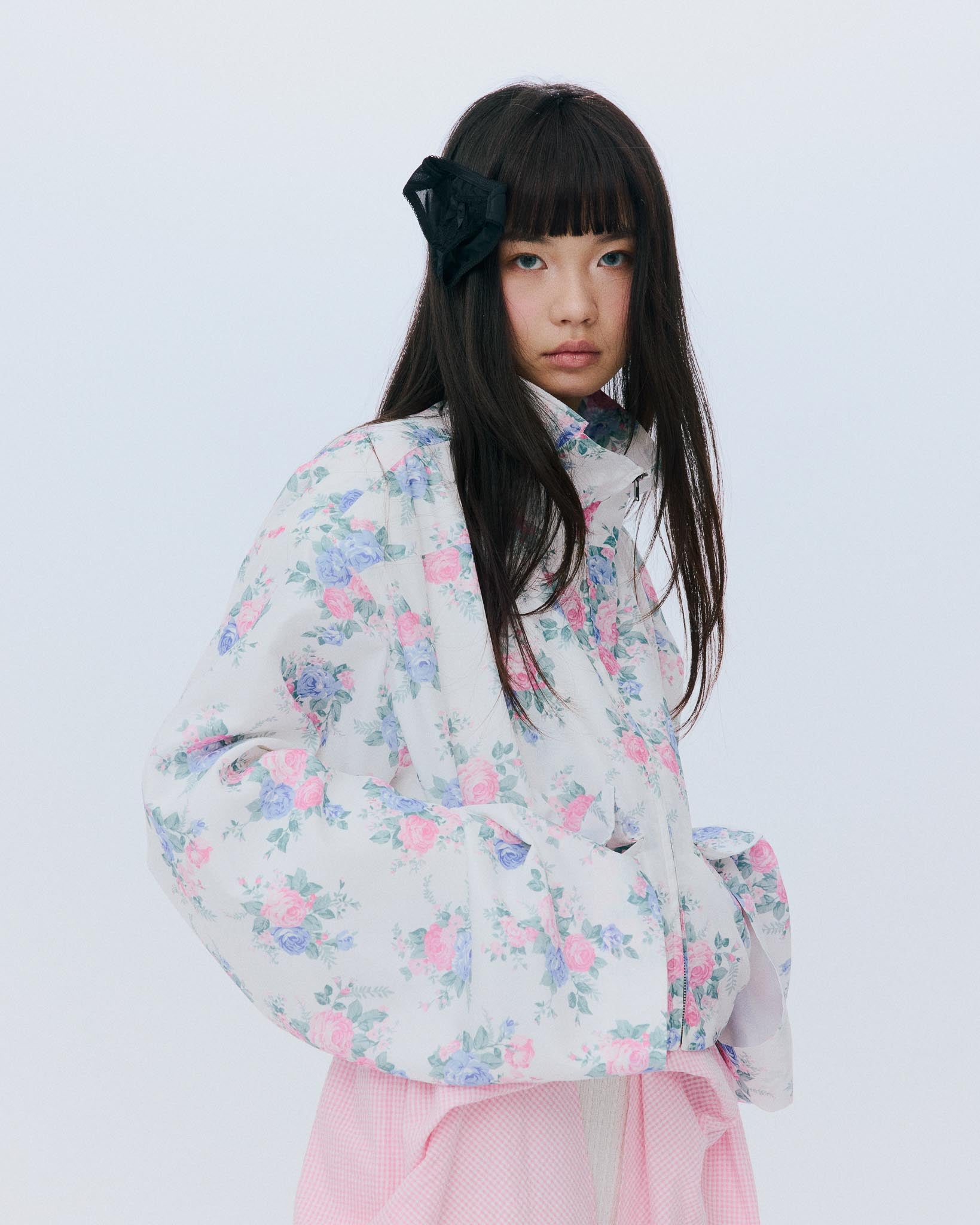 ミキオサカベ 小花柄ジャケット　 新品未使用‼️ Flower Wind / White – MIKIOSAKABE & JennyFax（ミキオサカベ