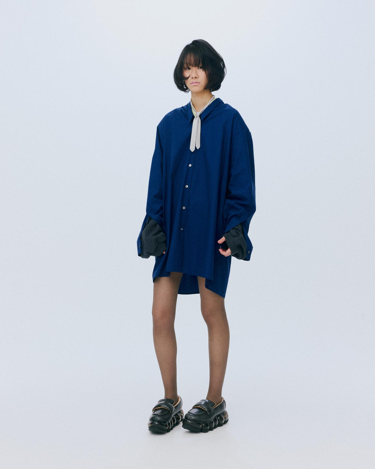 New Jewelry Puff Loafer / Black