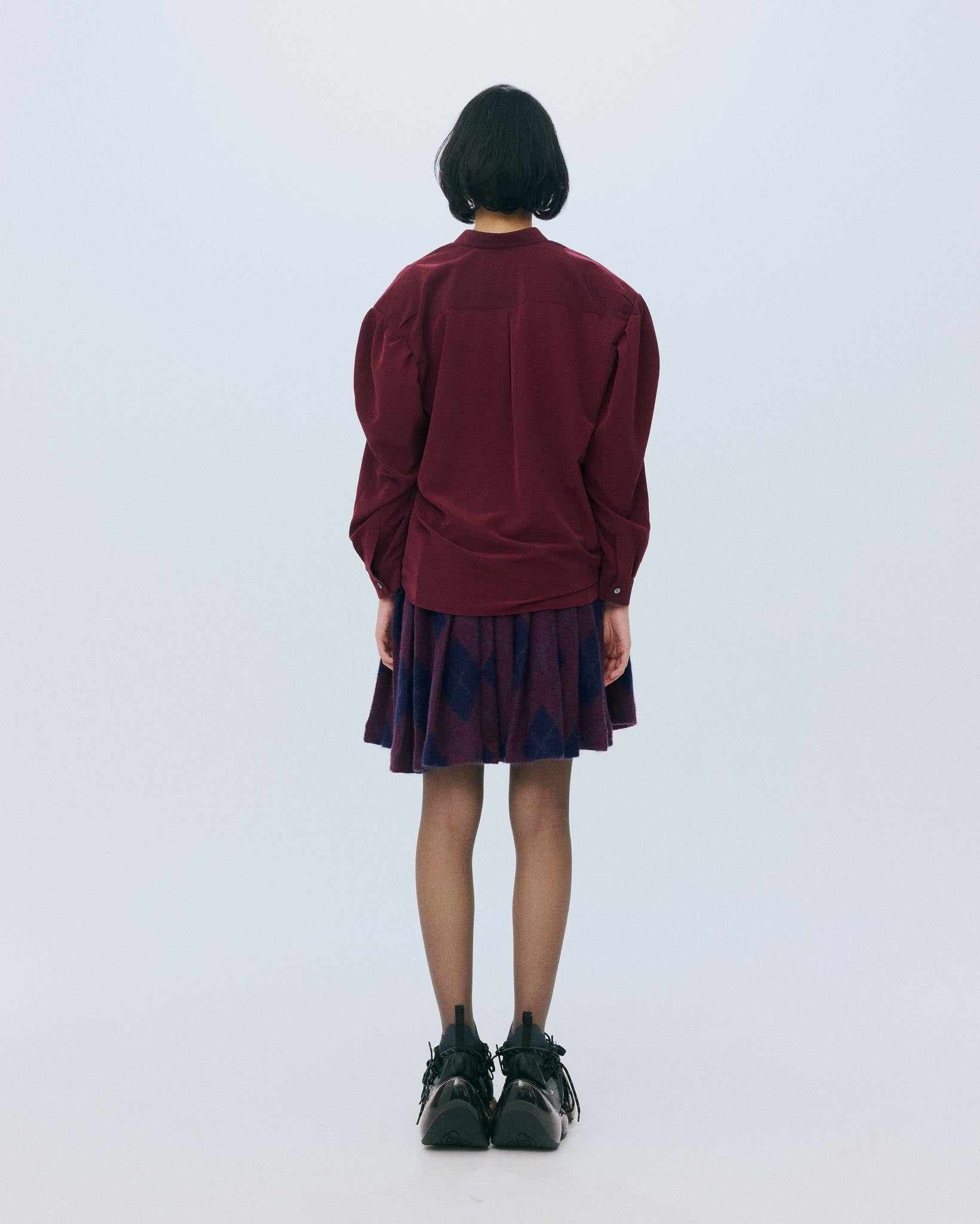 ミモザ AW26受注】Bounce Confusing / Black / MSAW26SH12 – MIKIOSAKABE