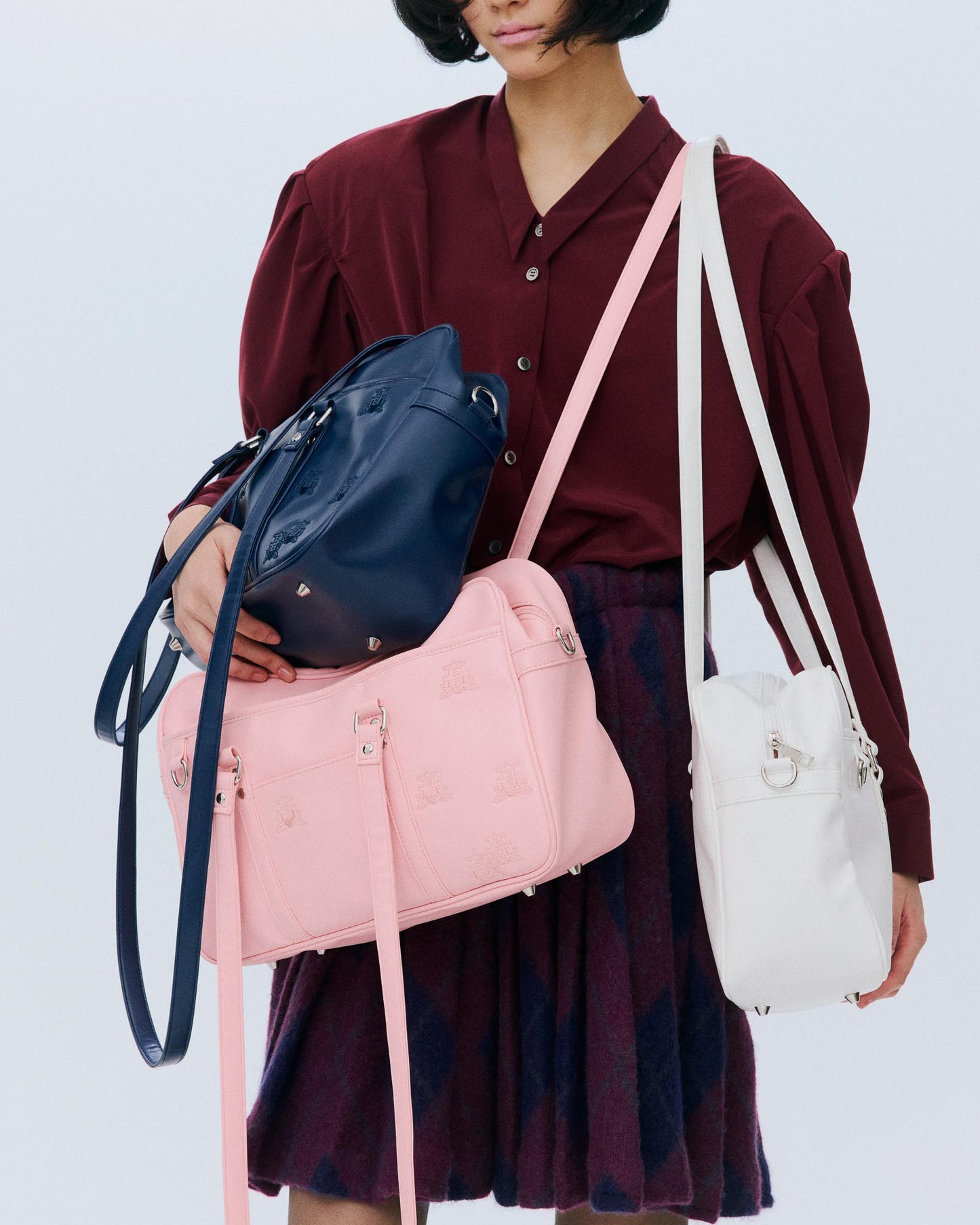 [AW26 Preorder] Abandoned School Bag / Navy / MSAW26BAG01