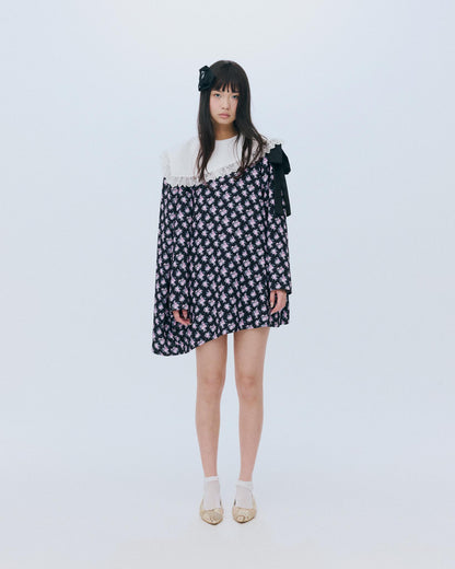 【AW26预购】Piano Girl Flower / 黑色 / JFAW26D031