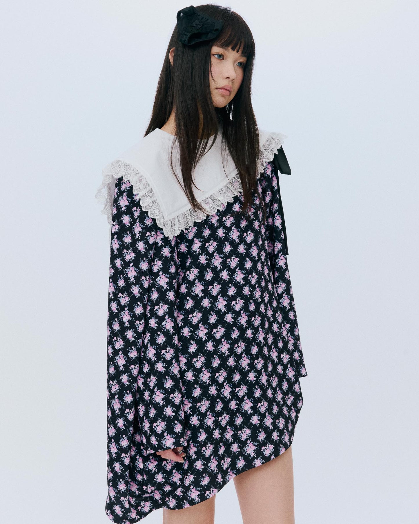 【AW26预购】Piano Girl Flower / 黑色 / JFAW26D031