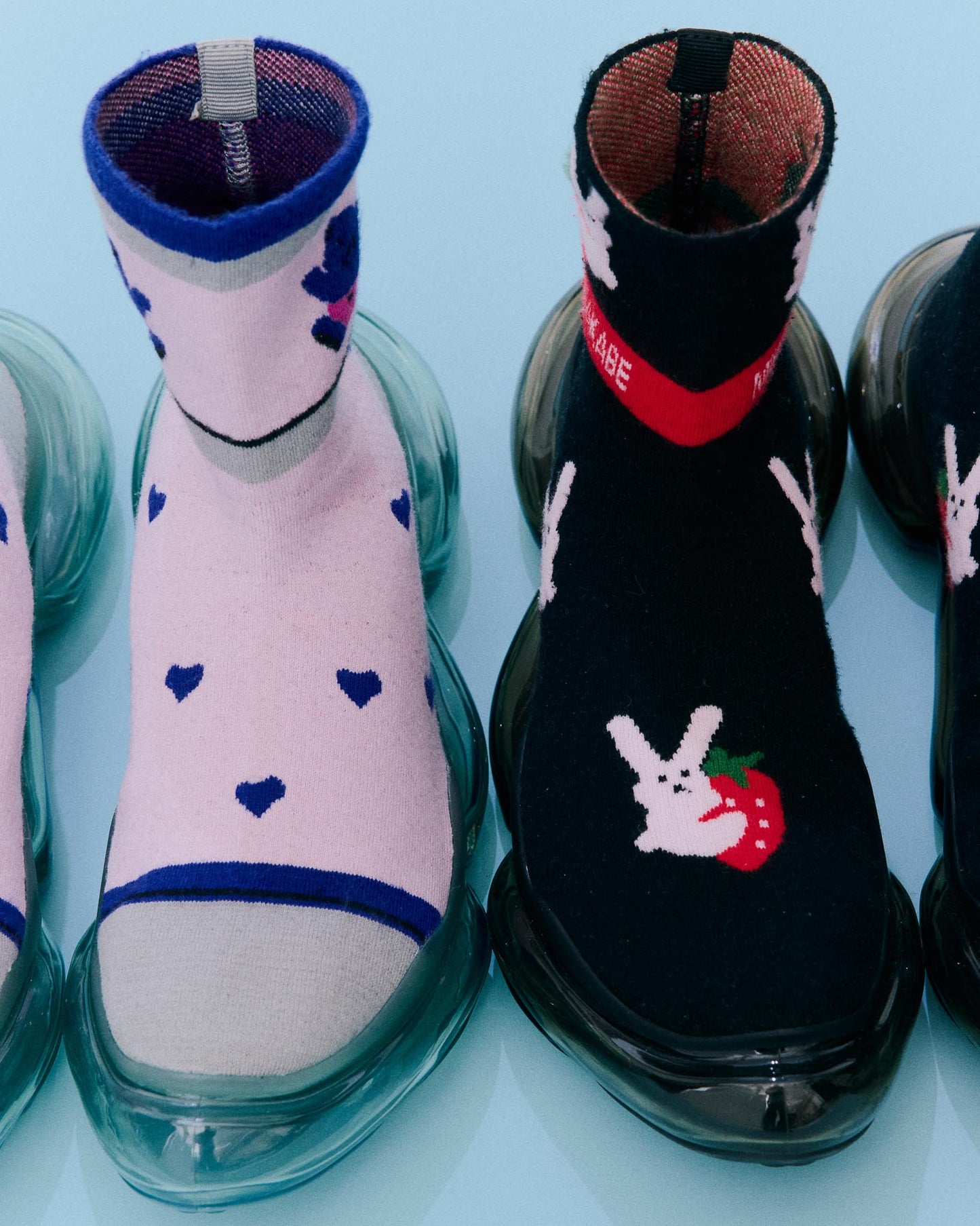 [AW26 Preorder] Mirage Fancy Socks / Pink / MSAW26SH10