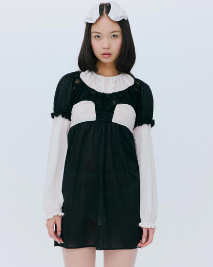 [AW26 Pre-Order] Lolita Knickers Dress / Black / JFAW26D01