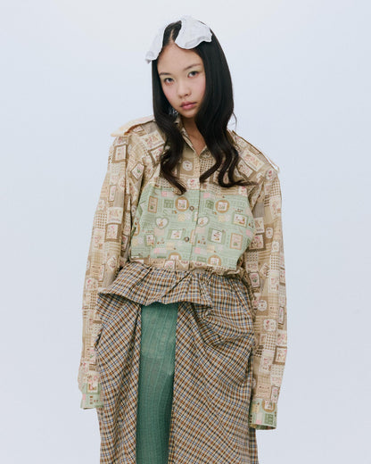 【AW26预购】卡通军事风 / 米色 / JFAW26B02