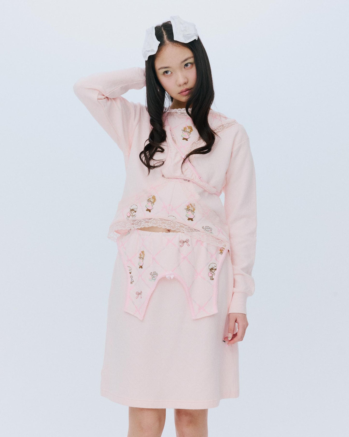 Panty Shape Top / Pink
